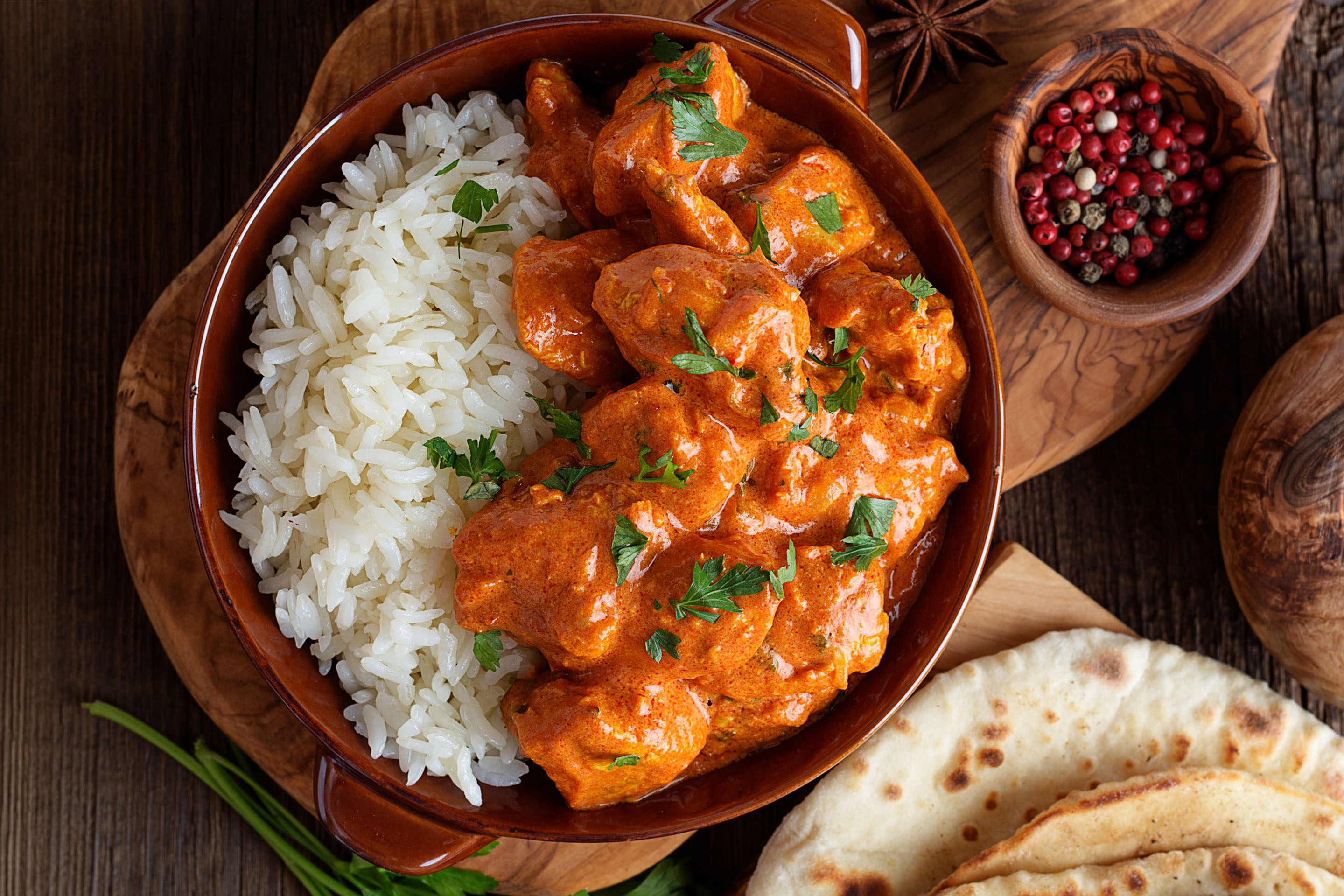 Chicken Curry with Hot Rice
